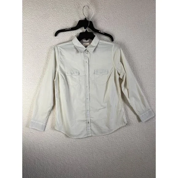 Women's Original Weatherproof Long Sleeve Button Up Shirt Size Large NWOT - Picture 1 of 6